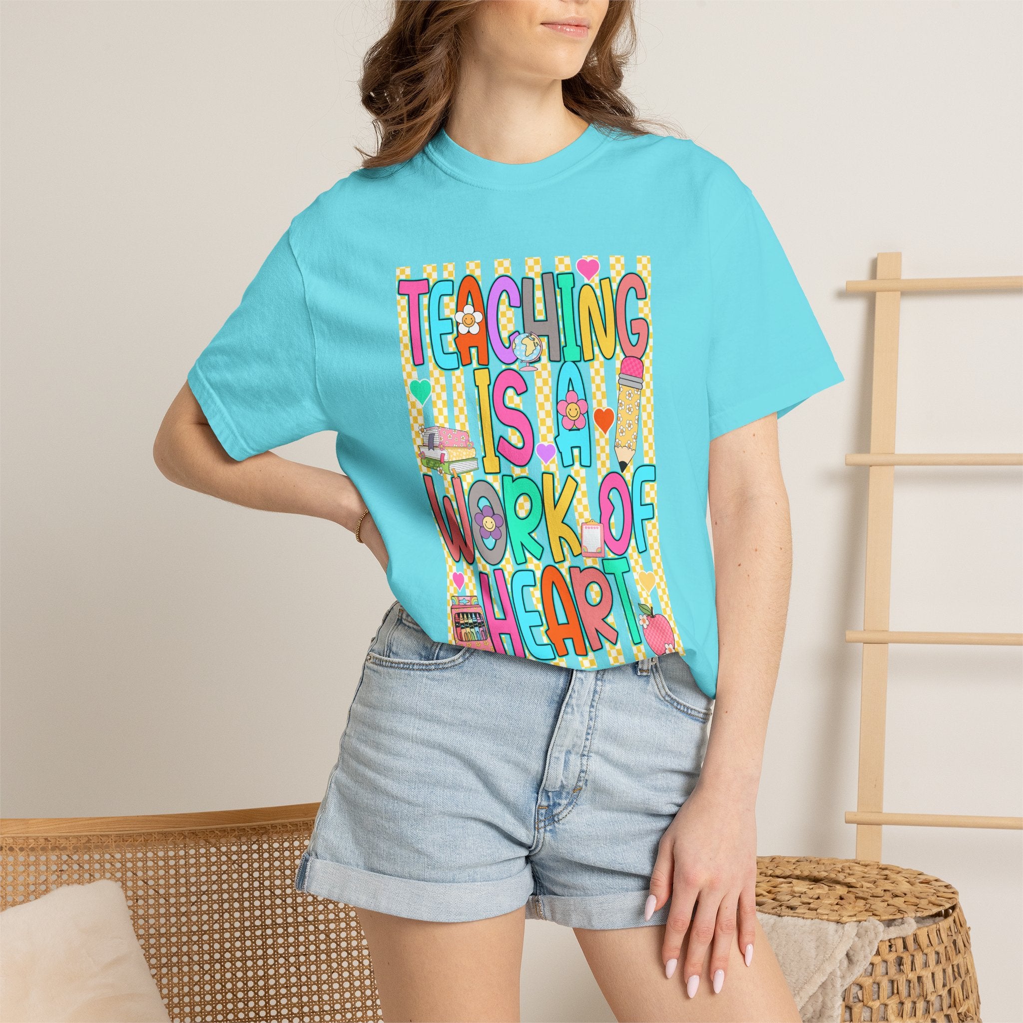 Teaching Is a Work of Heart T-Shirt