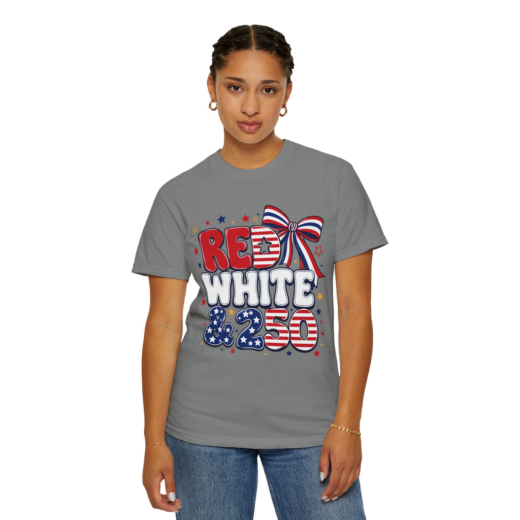 Red White & 250 Patriotic T-Shirt
