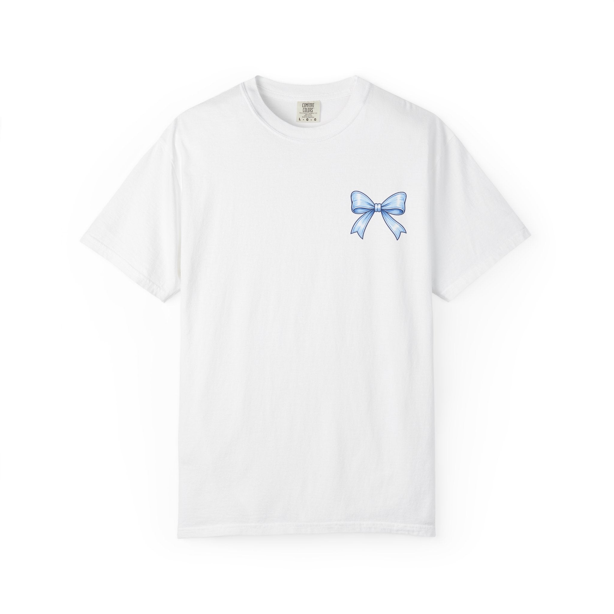 America 250 Years of Freedom T-Shirt — Patriotic 4th of July Tee with Blue Ribbon Design
