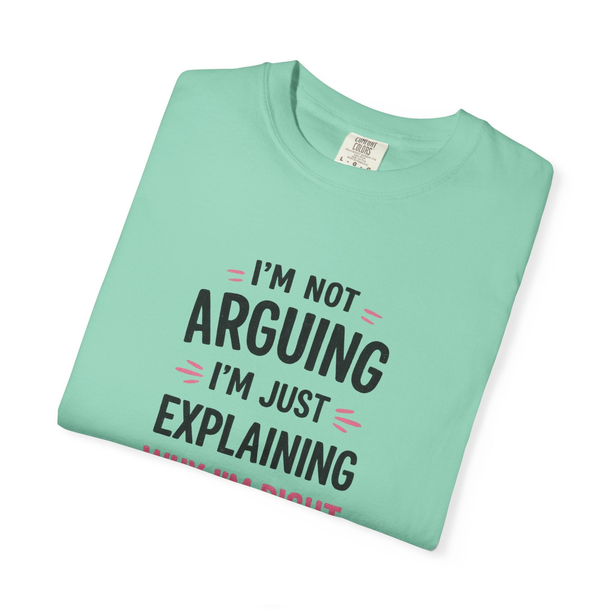 I'm Not Arguing I'm Just Explaining Why I'm Right T-Shirt