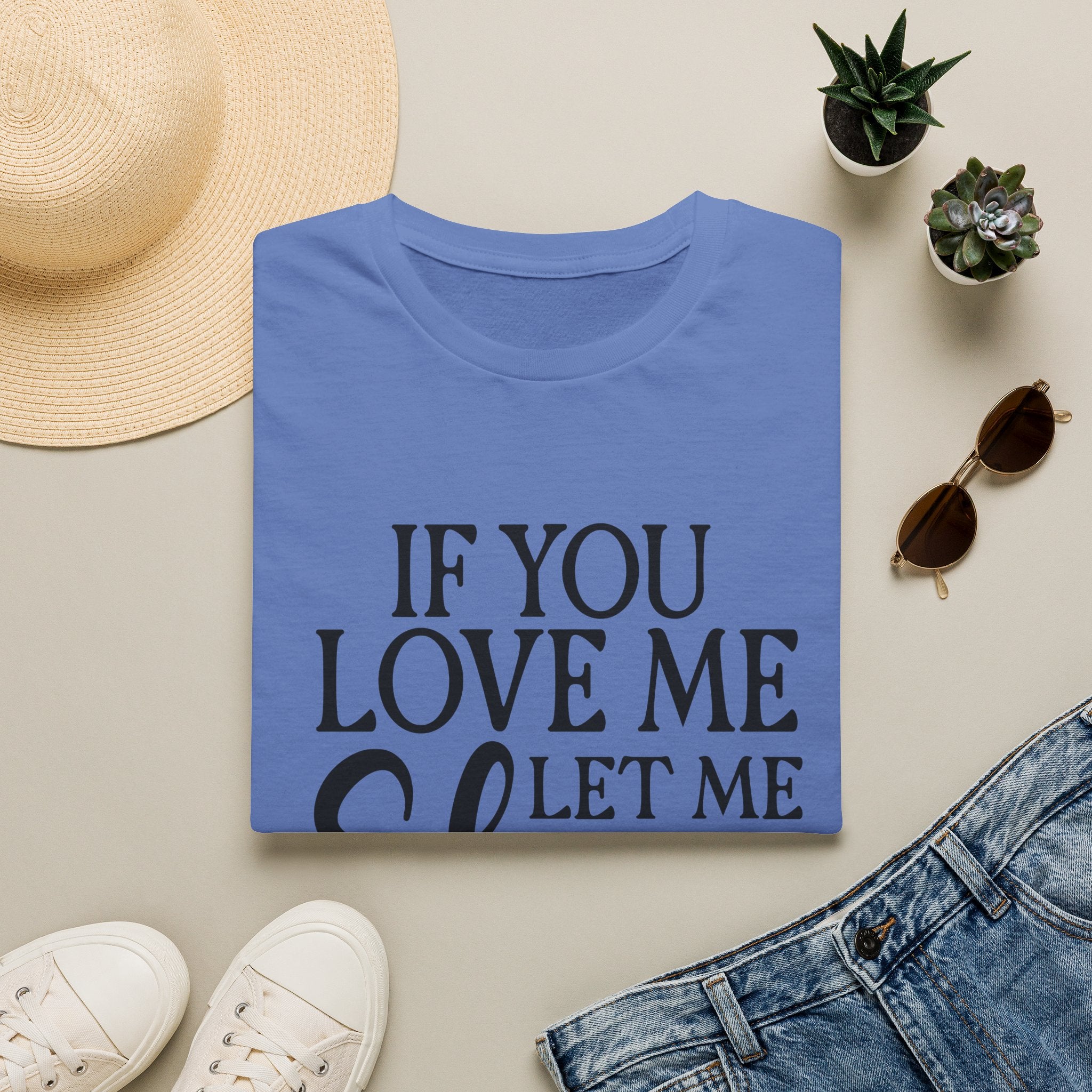 If You Love Me Let Me Sleep T-Shirt — Funny Sleep Lover Tee
