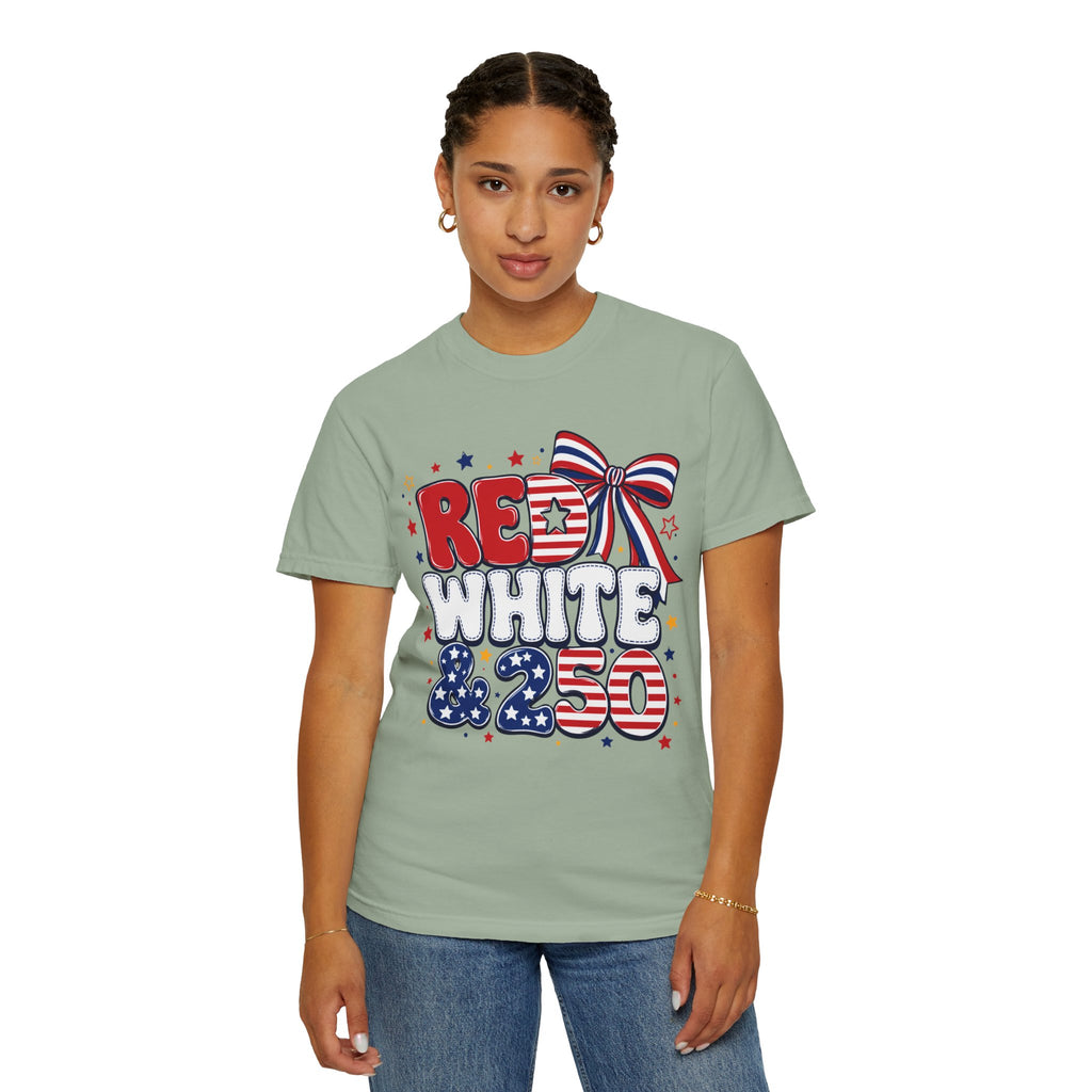 Red White & 250 Patriotic T-Shirt