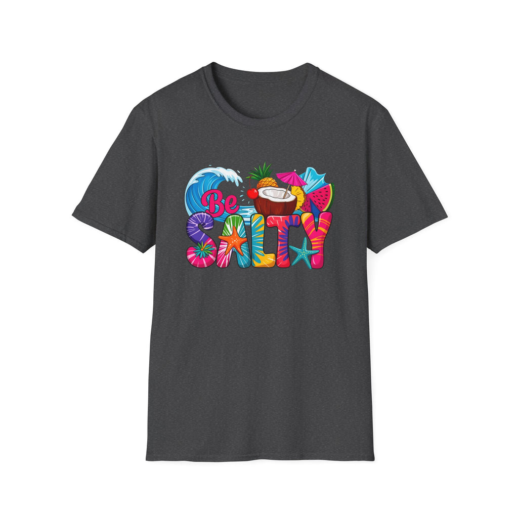 Be Salty Beach T-Shirt — Tropical Coconut & Surf Summer Tee