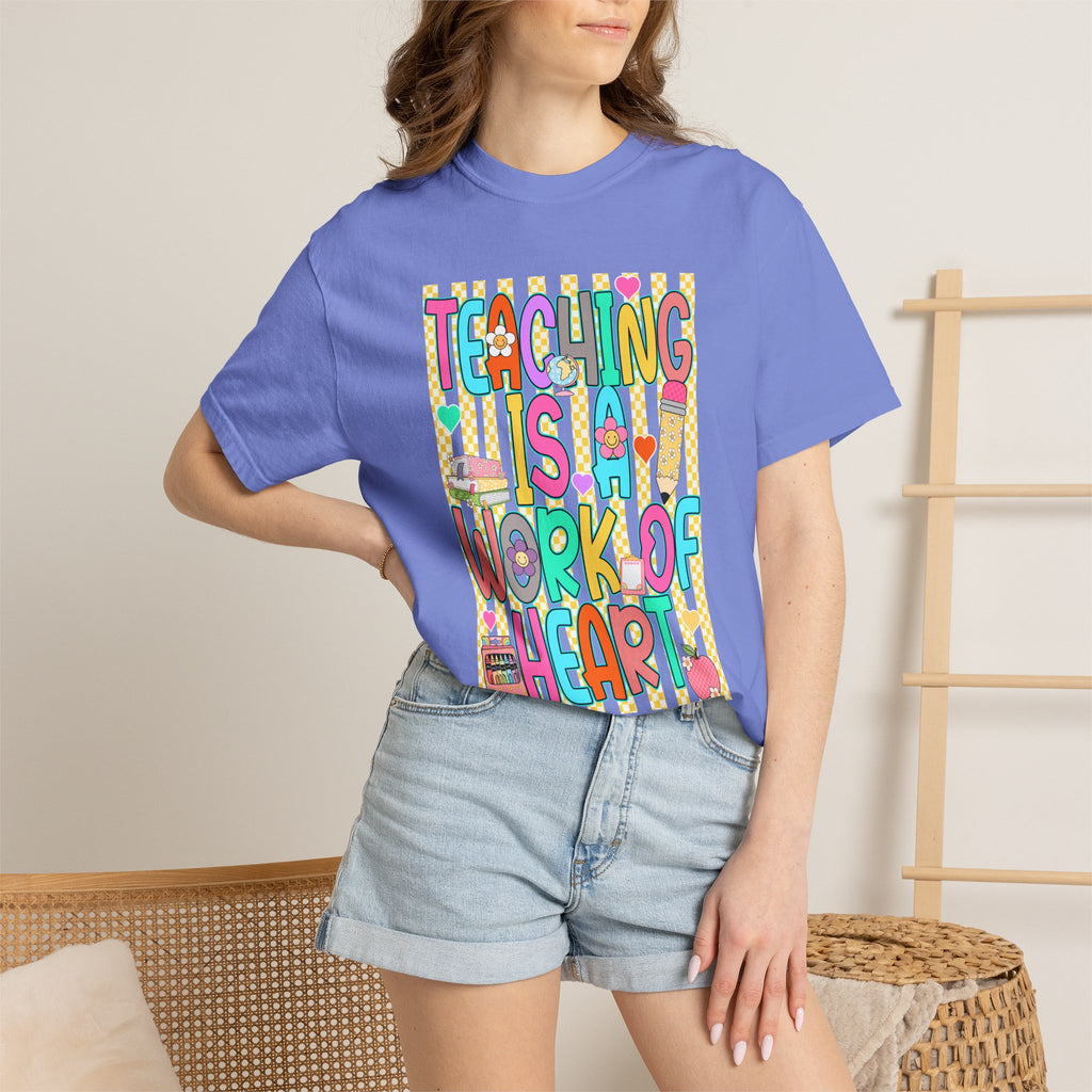 Teaching Is a Work of Heart T-Shirt