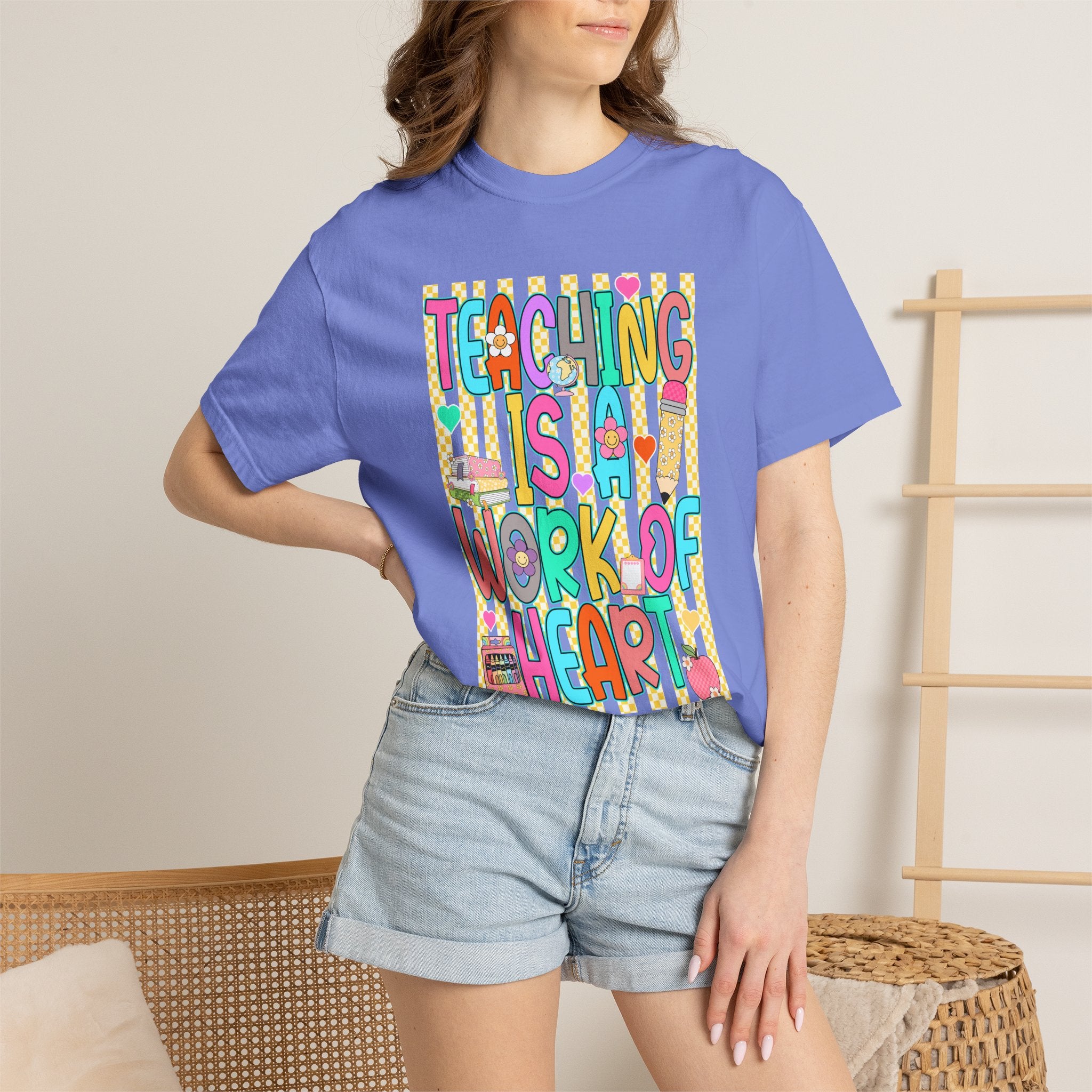 Teaching Is a Work of Heart T-Shirt