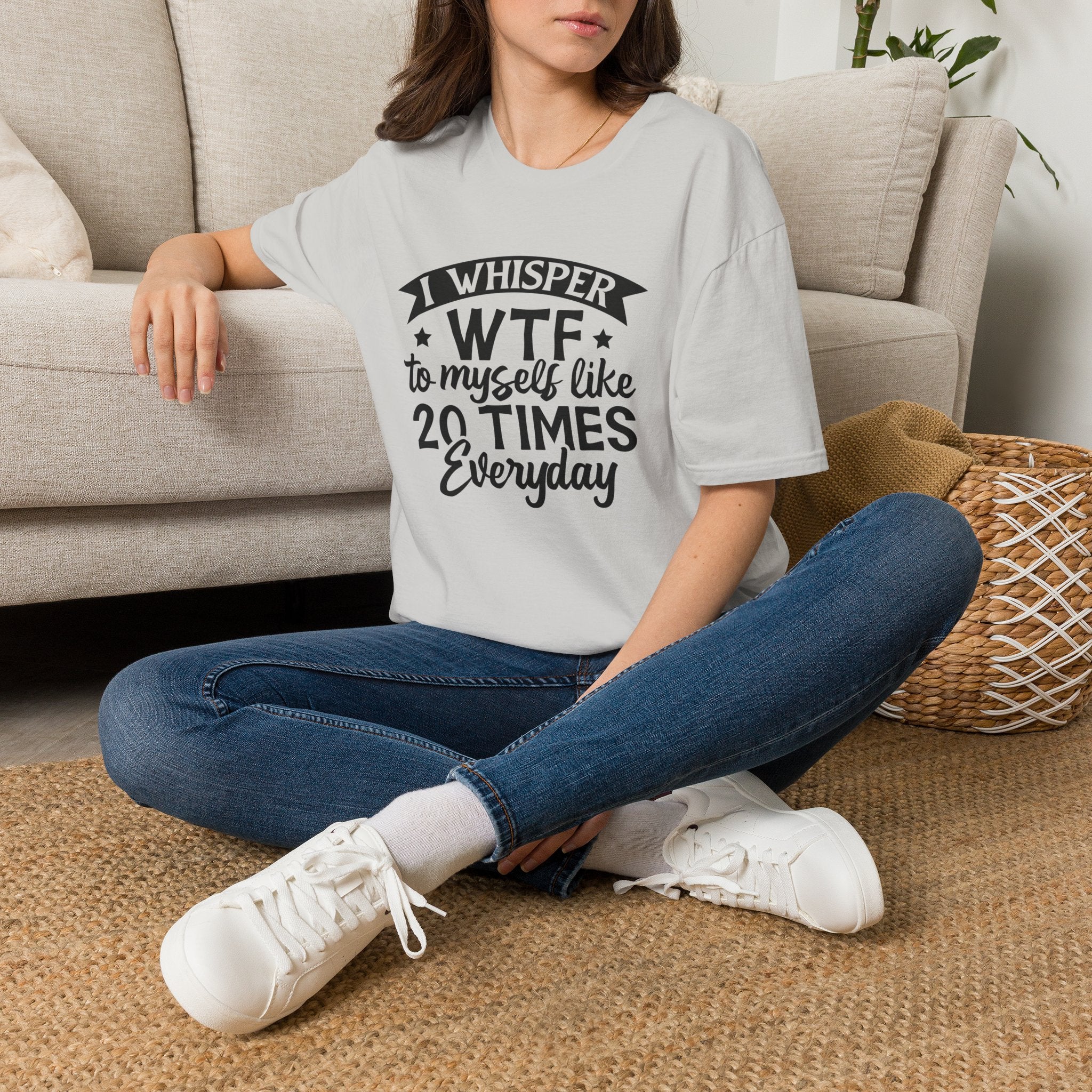 WTF To Myself T-Shirt — Funny Everyday Sarcastic Graphic Tee
