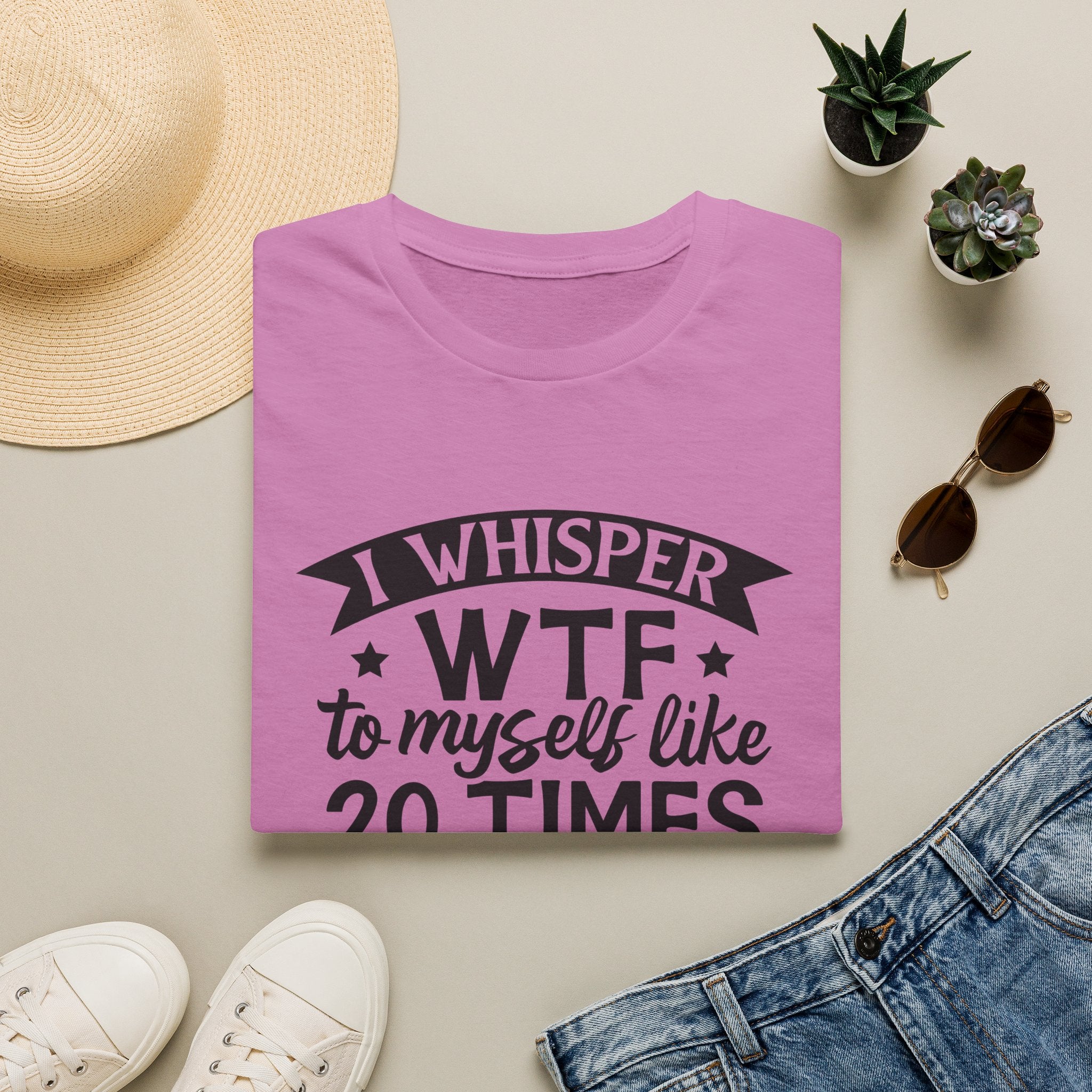 WTF To Myself T-Shirt — Funny Everyday Sarcastic Graphic Tee