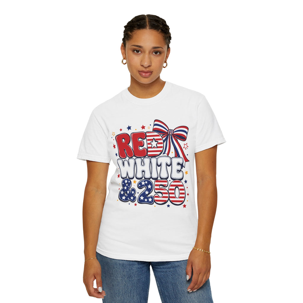 Red White & 250 Patriotic T-Shirt
