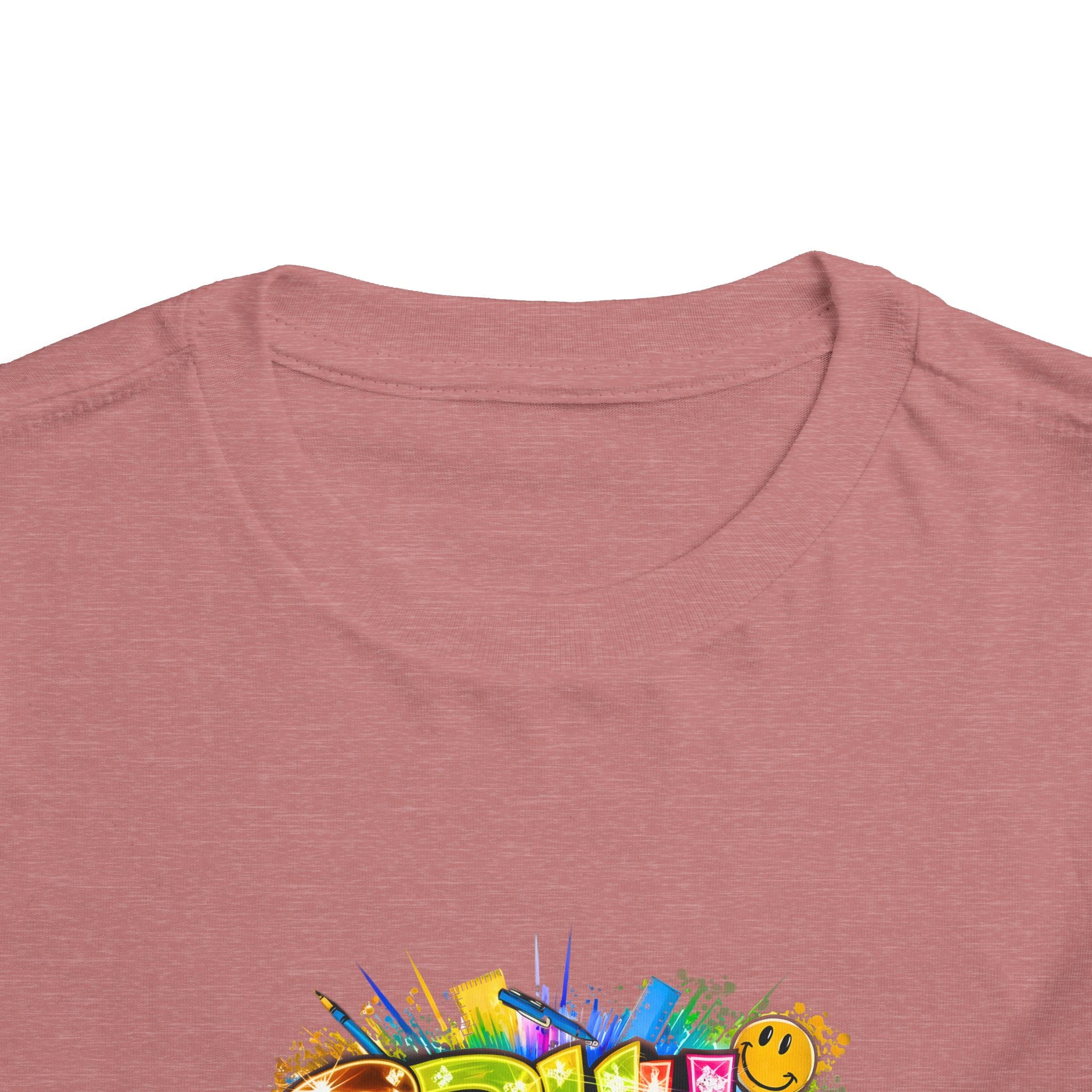 Toddler Tee — Colorful "Bruh We Are Back" Graphic Shirt