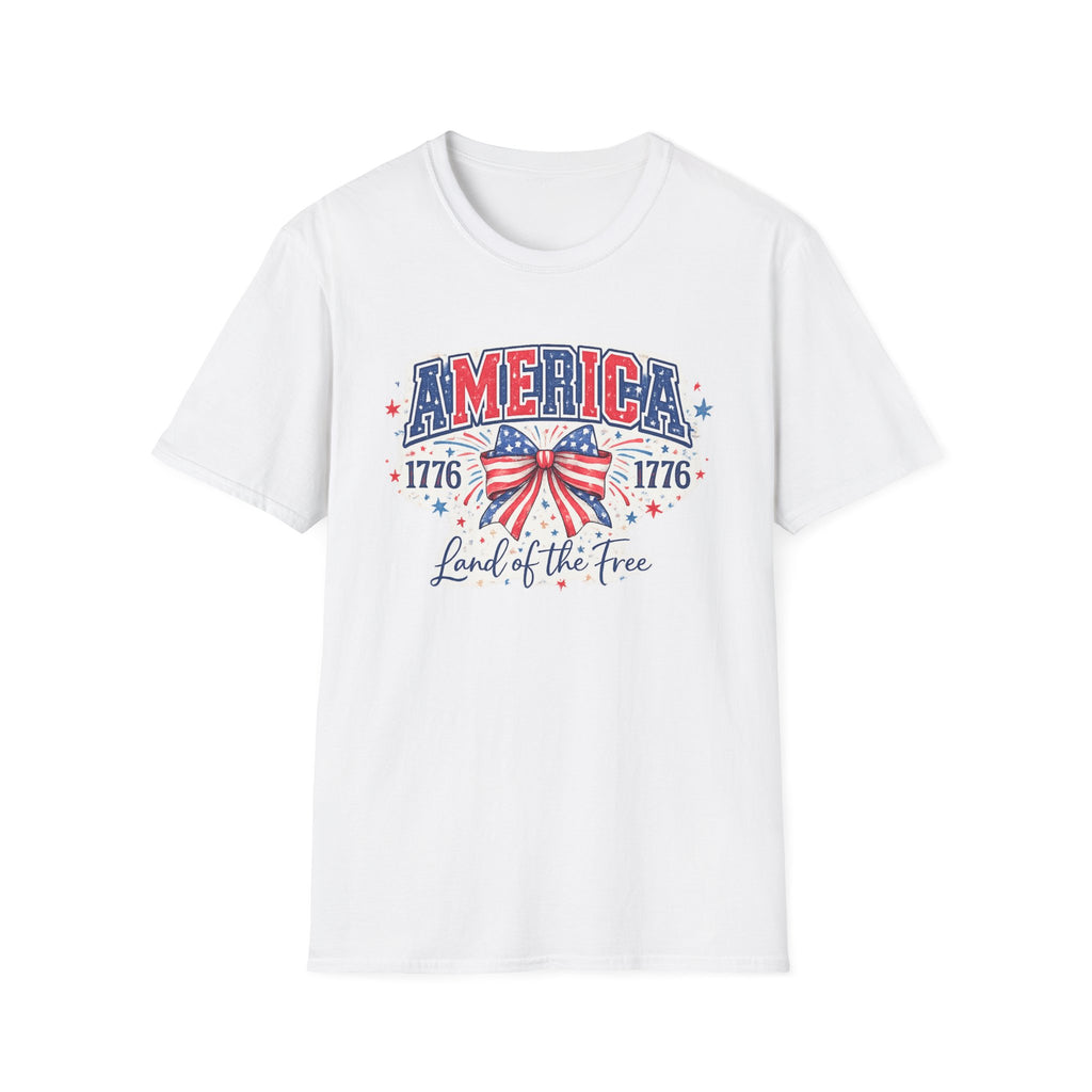 America 1776 Patriotic T-Shirt — Land of the Free