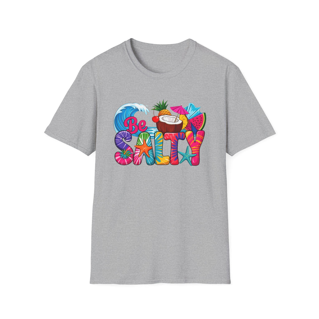 Be Salty Beach T-Shirt — Tropical Coconut & Surf Summer Tee