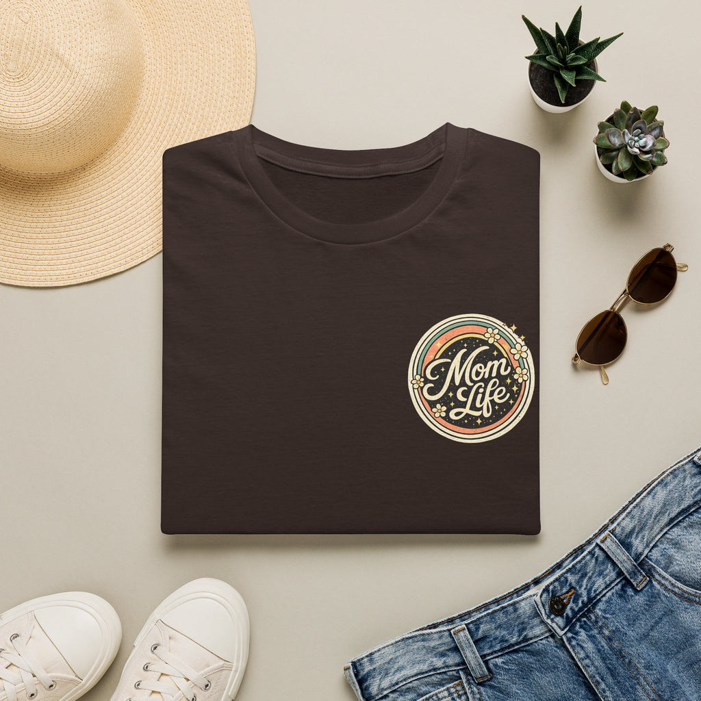 Mom Life T-Shirt — Retro Floral Mom Tee