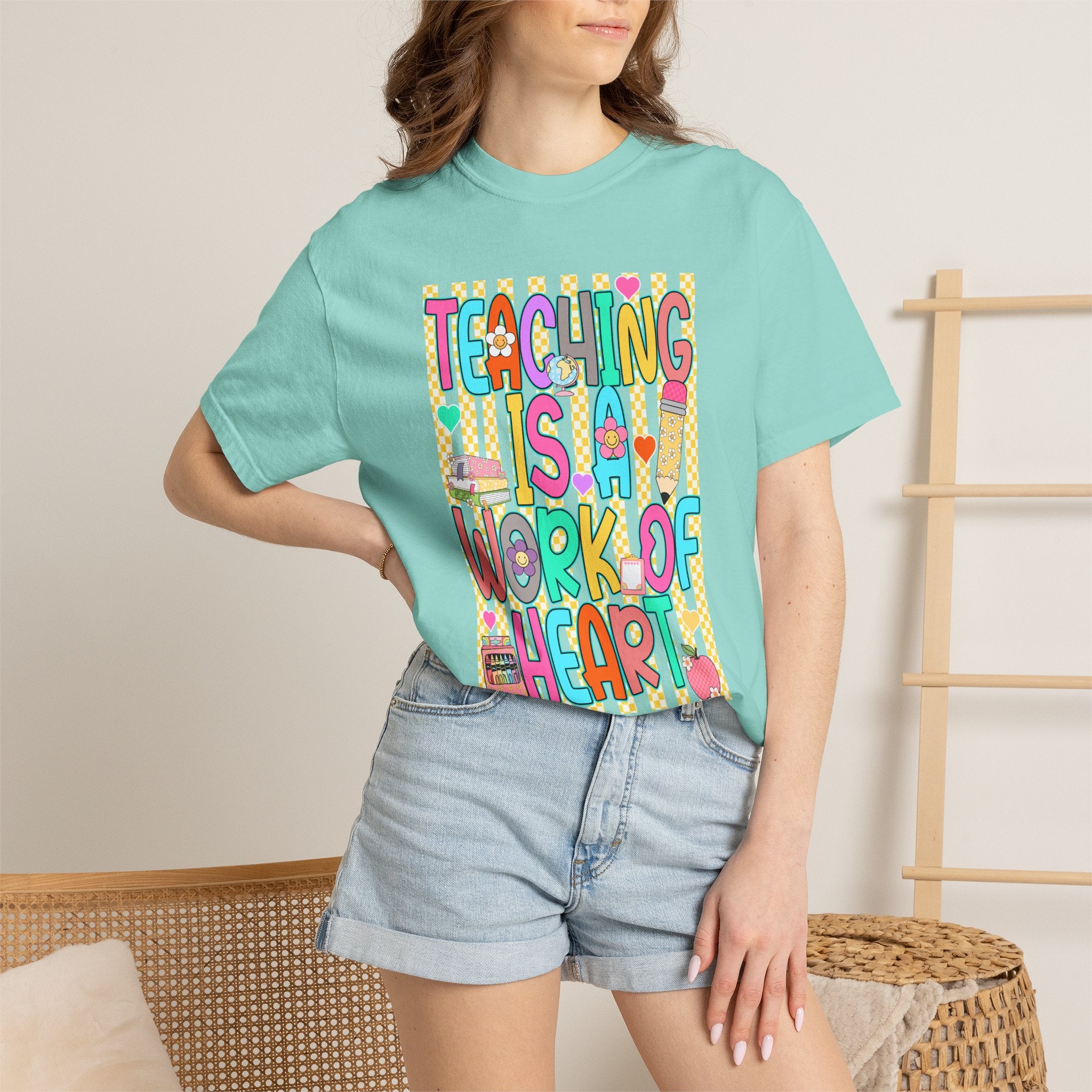 Teaching Is a Work of Heart T-Shirt