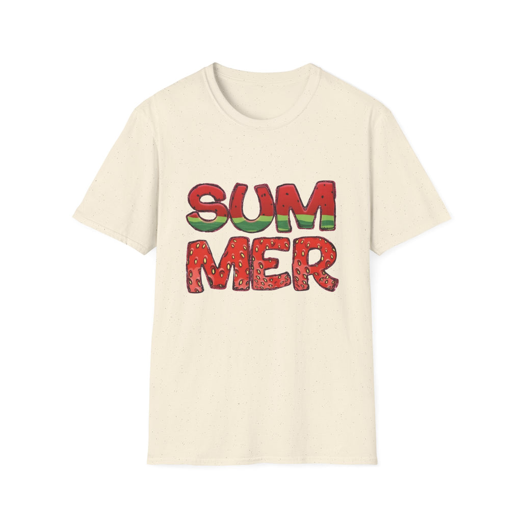 Summer Watermelon T-Shirt — Retro Fruity "SUMMER" Graphic Tee