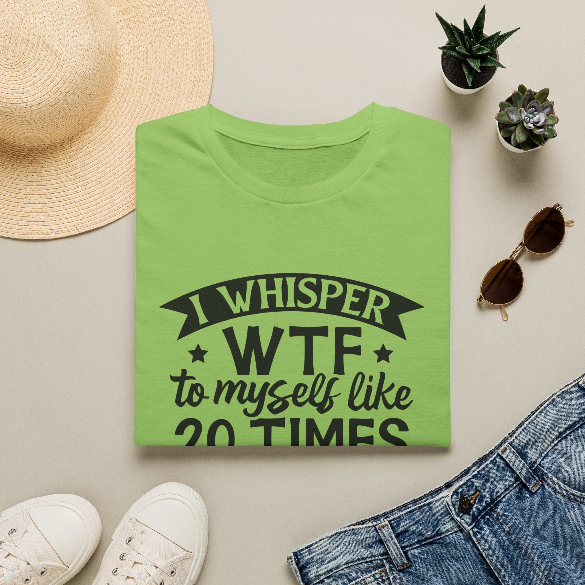 WTF To Myself T-Shirt — Funny Everyday Sarcastic Graphic Tee