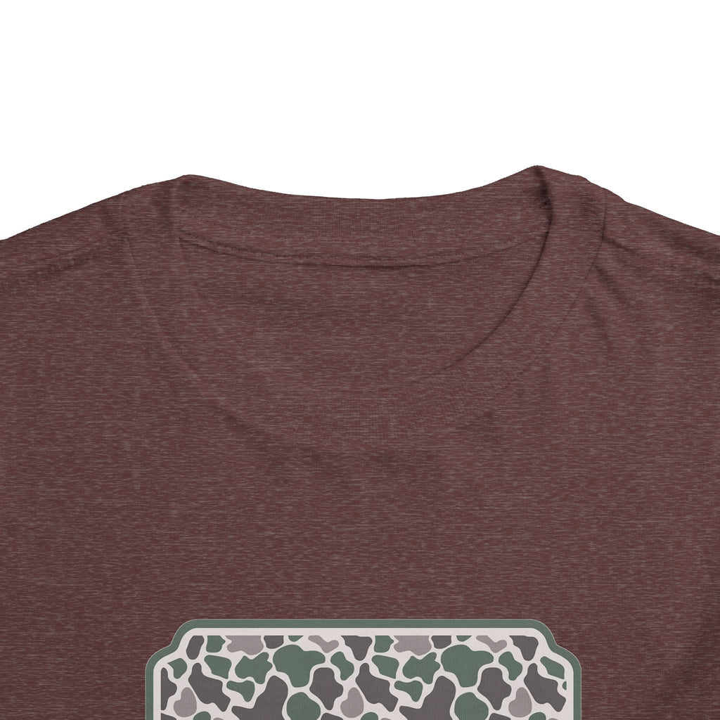 Toddler Tee — Camouflage Name Plate "PRE-k"