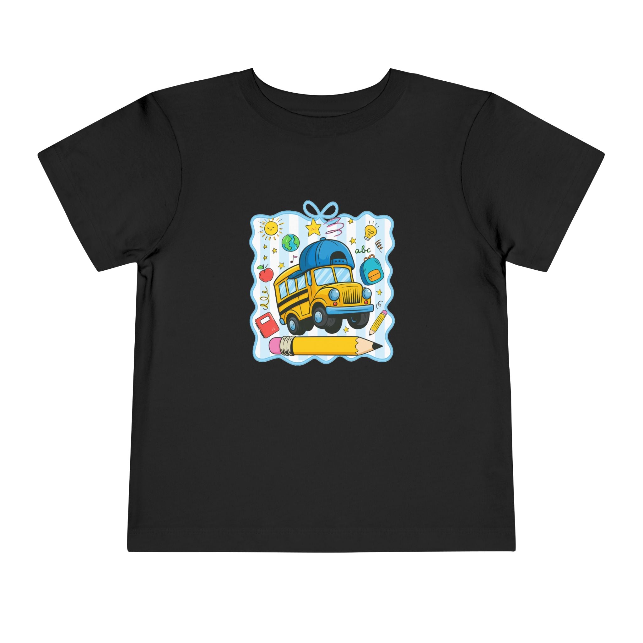 Toddler Tee — Cute School Bus Back to School Shirt for Kids
