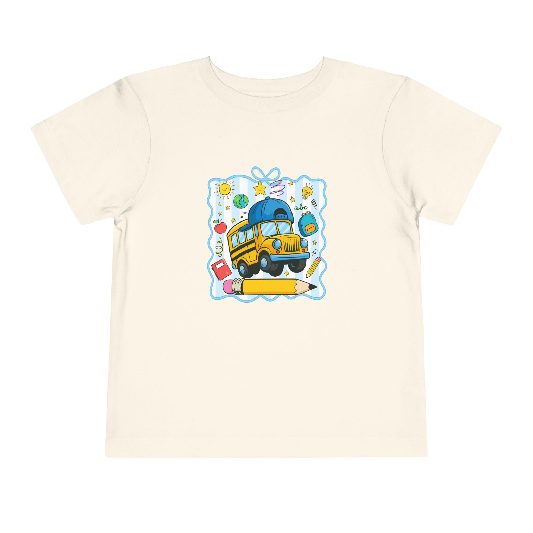Toddler Tee — Cute School Bus Back to School Shirt for Kids
