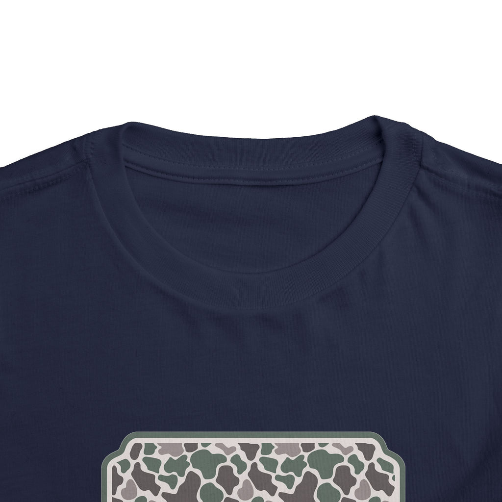 Toddler Tee — Camouflage Name Plate "PRE-k"