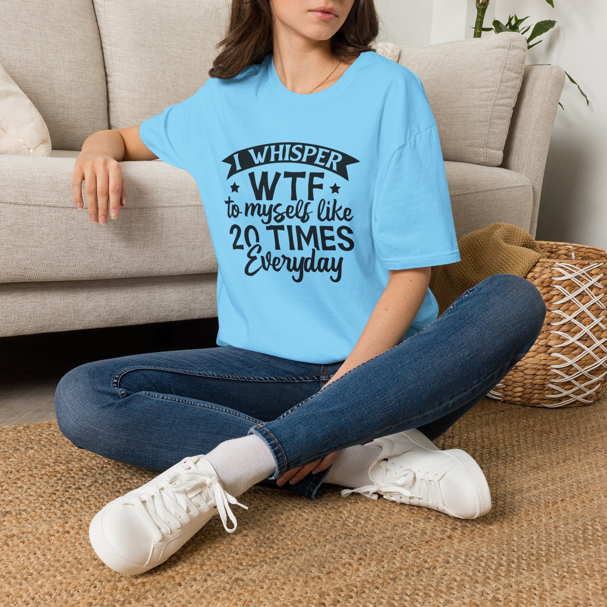WTF To Myself T-Shirt — Funny Everyday Sarcastic Graphic Tee