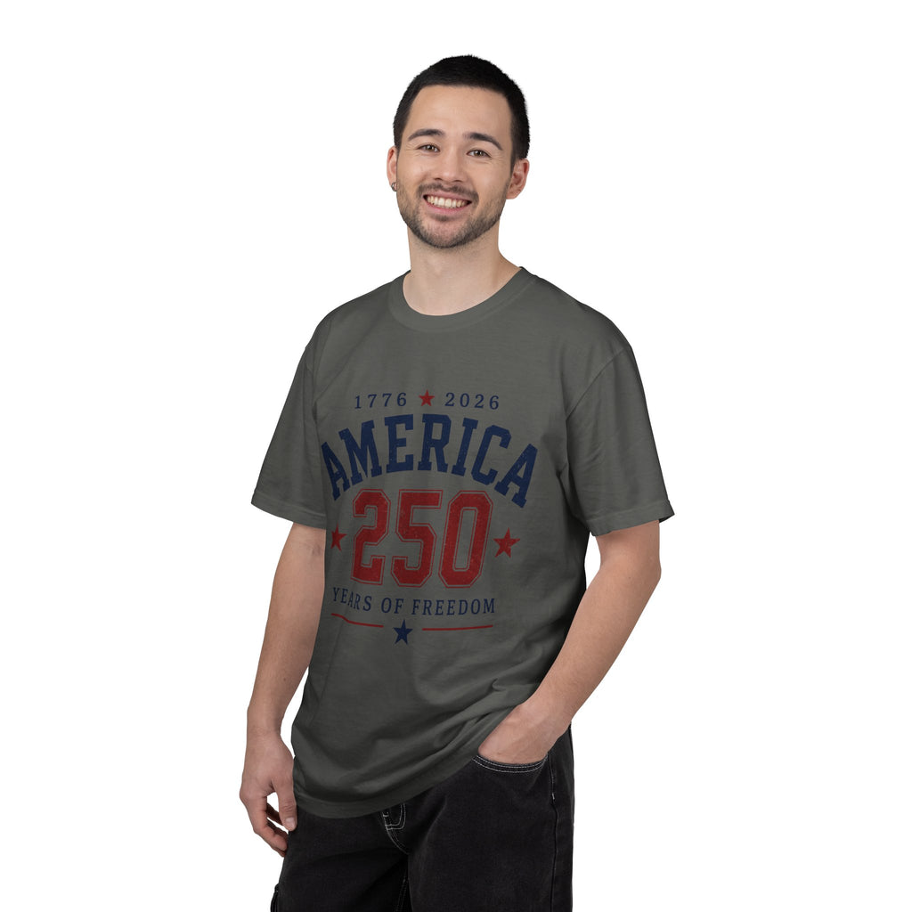 America 250 T-Shirt — 1776–2026 Years of Freedom Patriotic Tee