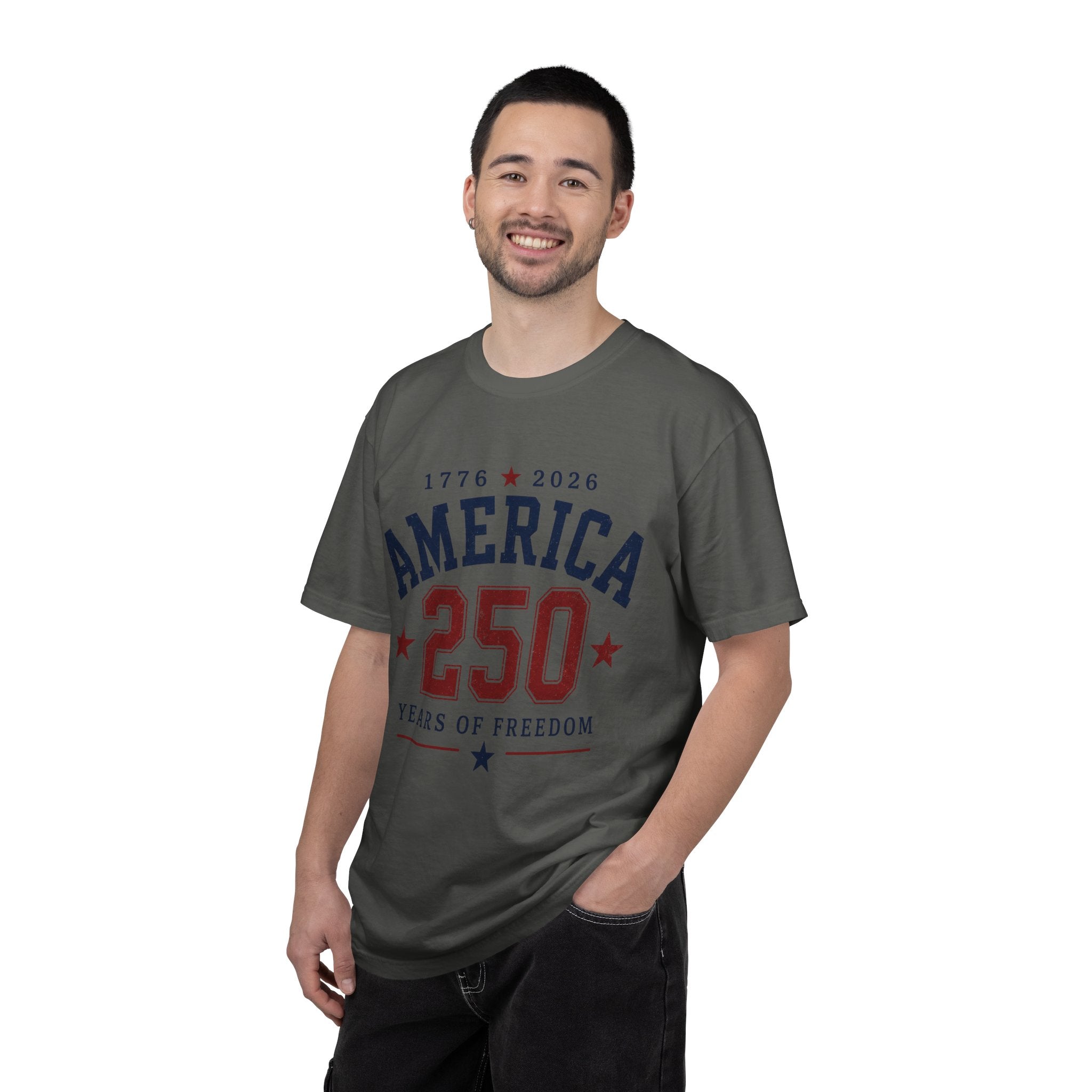 America 250 T-Shirt — 1776–2026 Years of Freedom Patriotic Tee