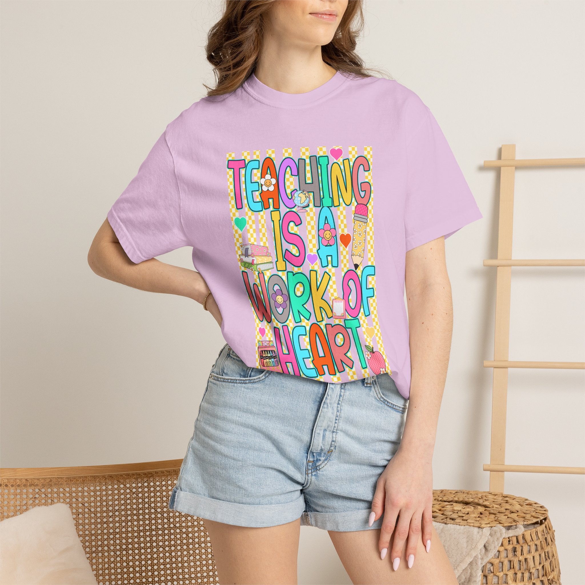 Teaching Is a Work of Heart T-Shirt