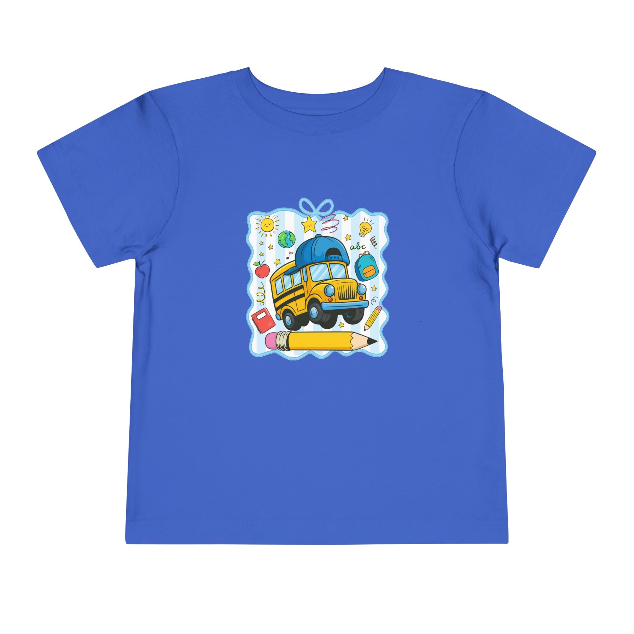 Toddler Tee — Cute School Bus Back to School Shirt for Kids