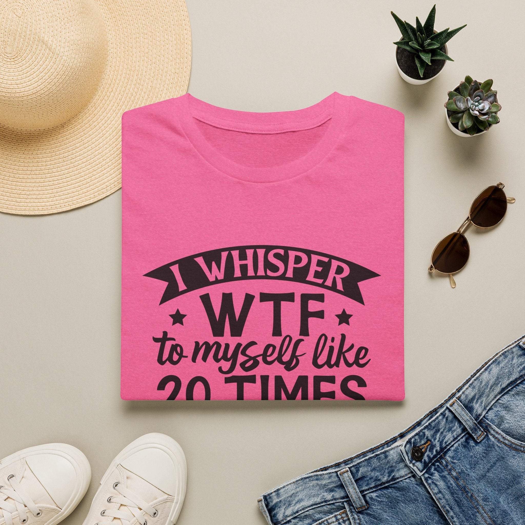 WTF To Myself T-Shirt — Funny Everyday Sarcastic Graphic Tee