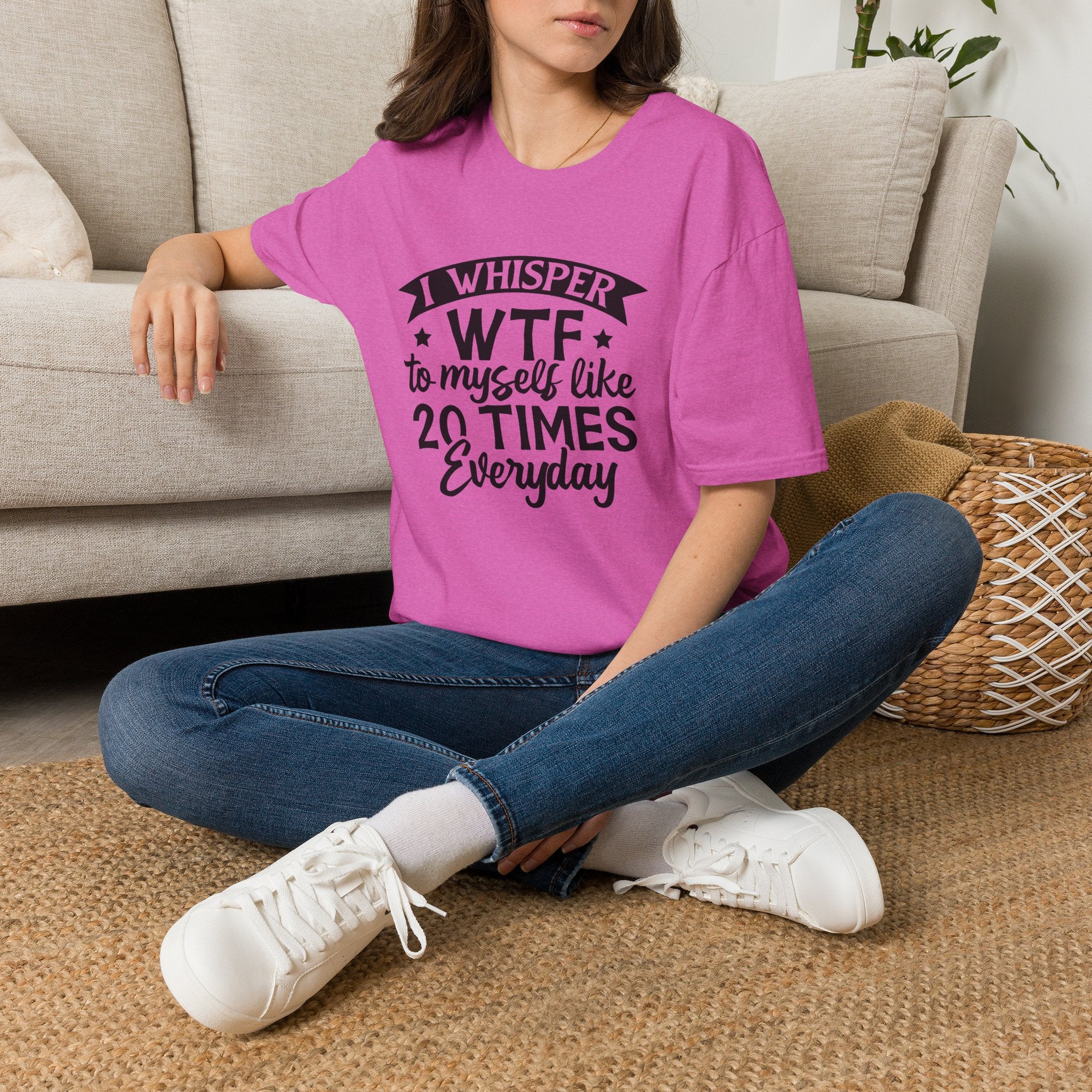 WTF To Myself T-Shirt — Funny Everyday Sarcastic Graphic Tee