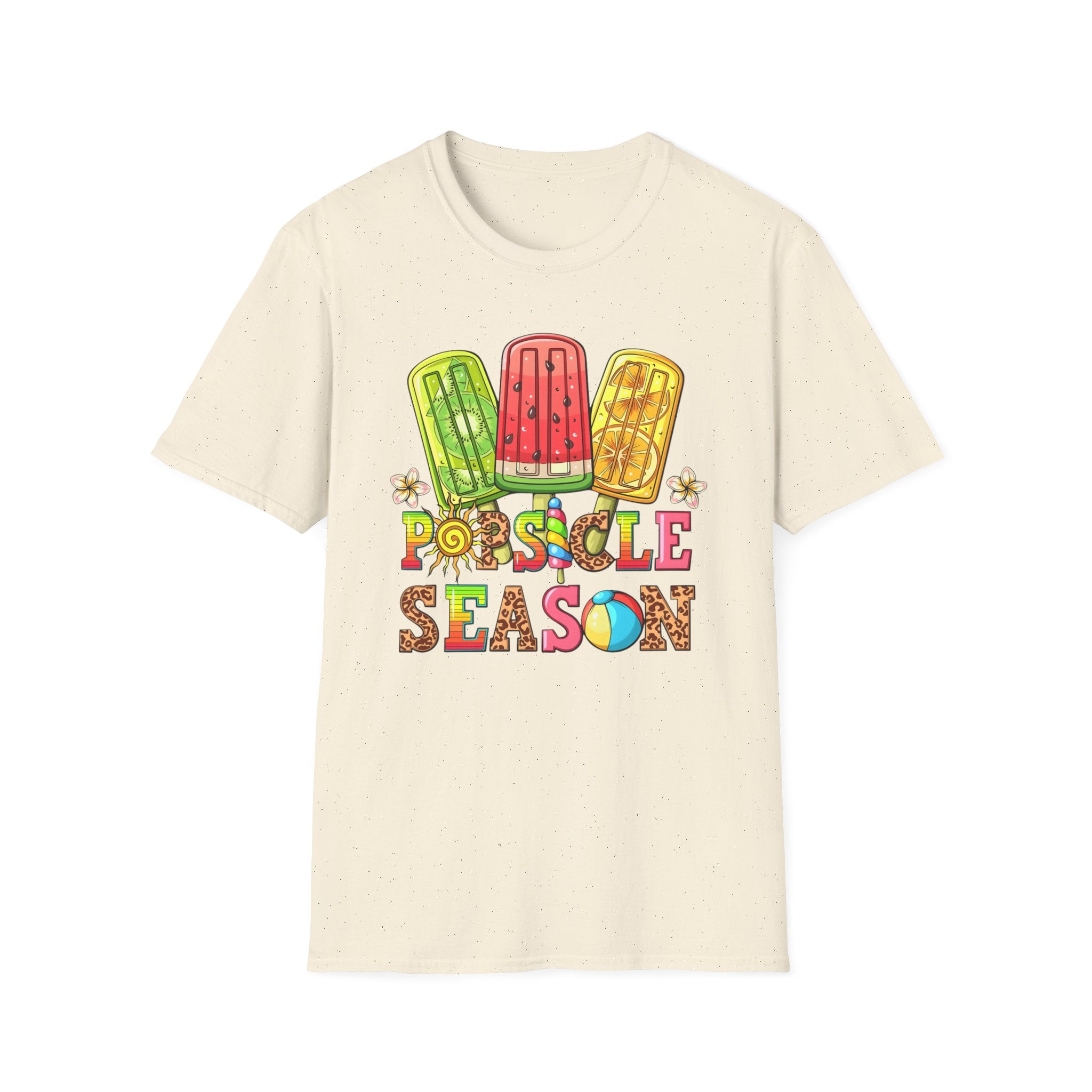 Popsicle Season T‑Shirt — Colorful Summer Popsicle Graphic Tee