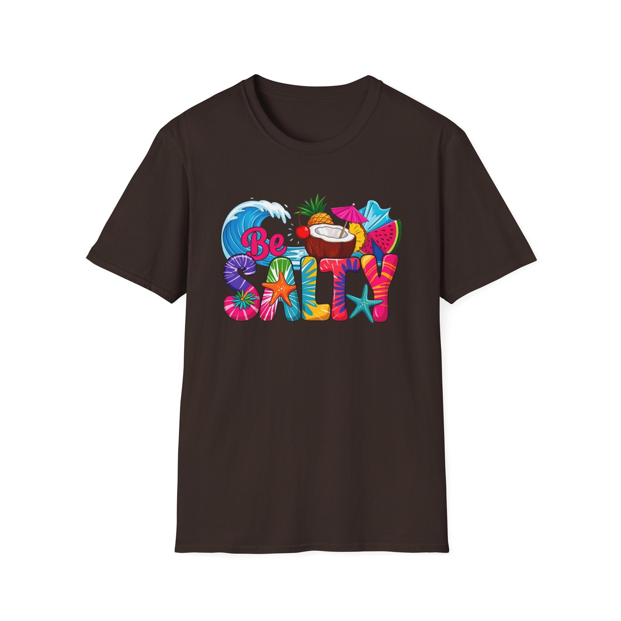 Be Salty Beach T-Shirt — Tropical Coconut & Surf Summer Tee