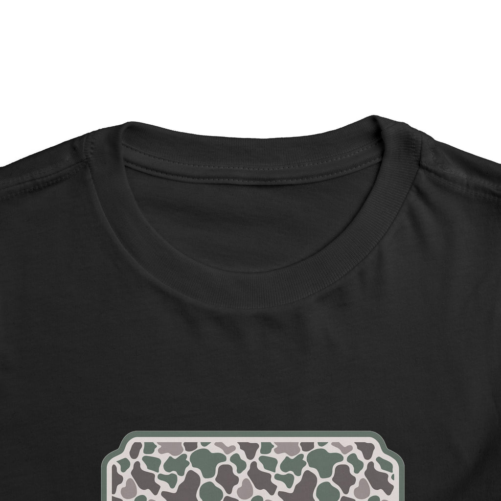 Toddler Tee — Camouflage Name Plate "PRE-k"