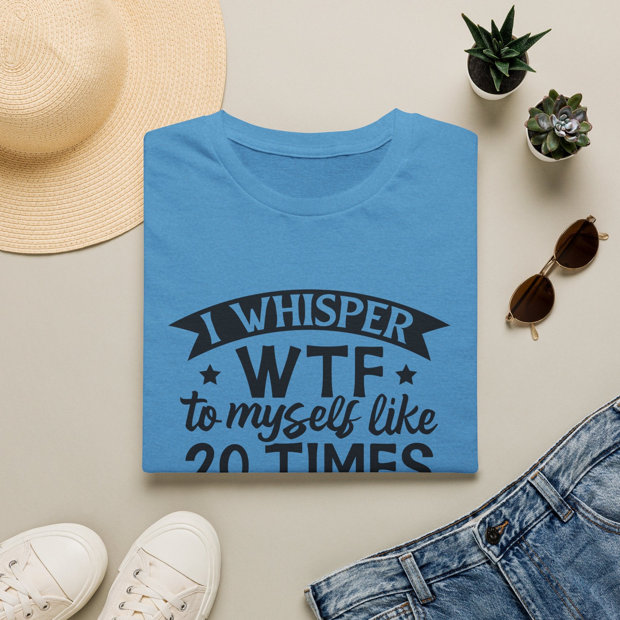 WTF To Myself T-Shirt — Funny Everyday Sarcastic Graphic Tee