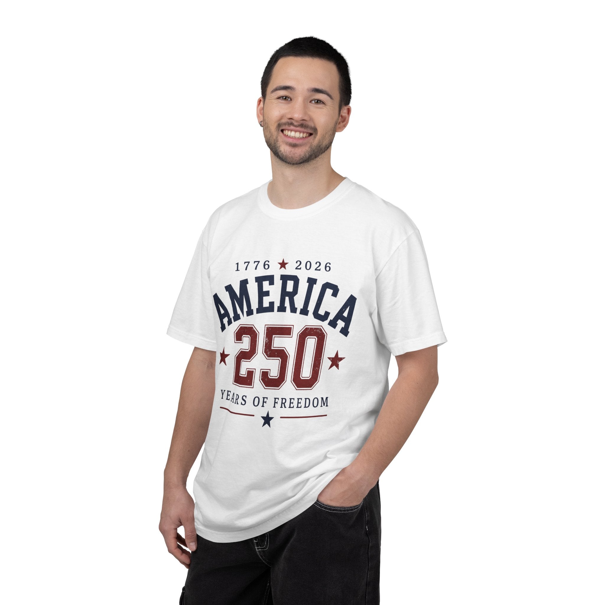 America 250 T-Shirt — 1776–2026 Years of Freedom Patriotic Tee