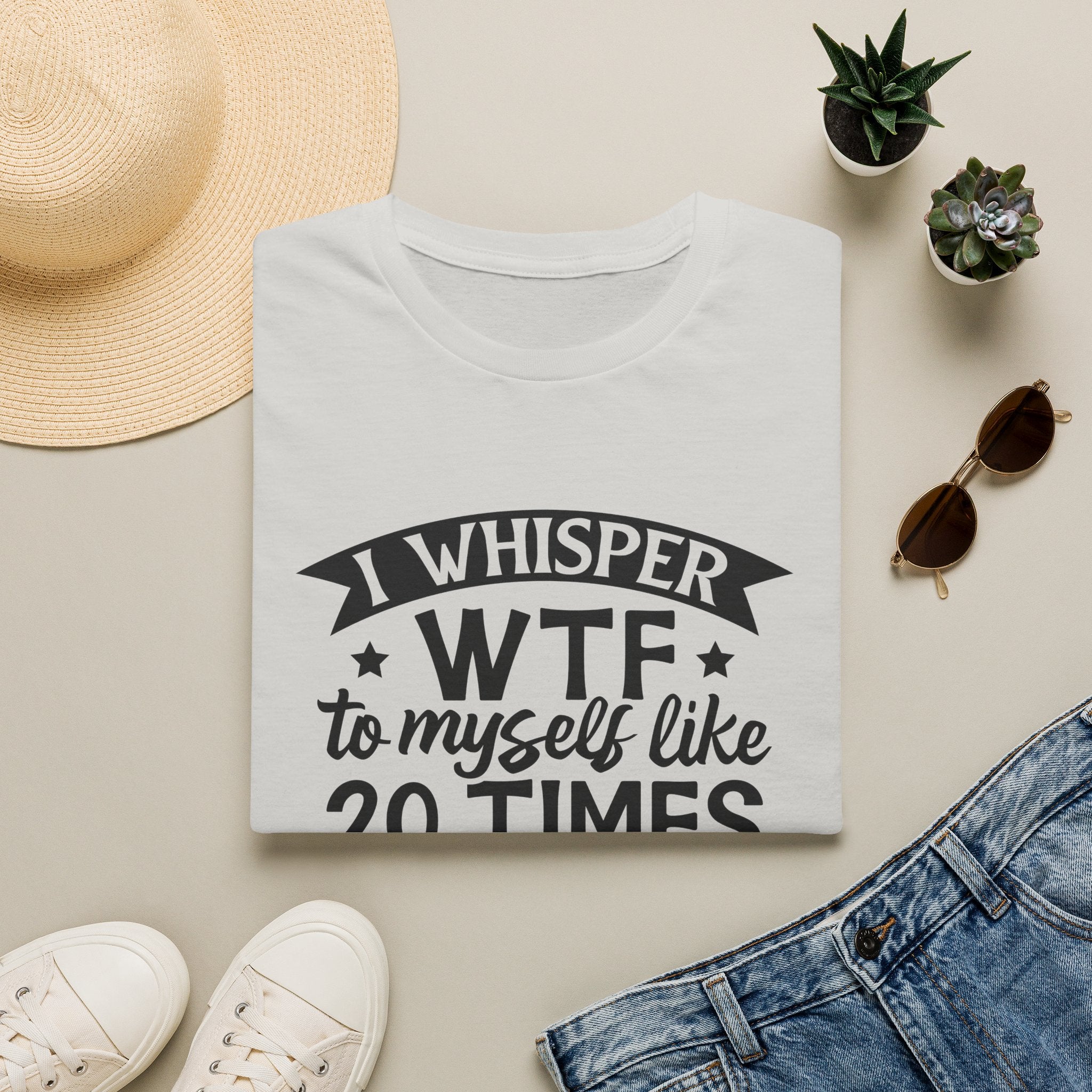 WTF To Myself T-Shirt — Funny Everyday Sarcastic Graphic Tee