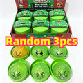 Glitter Green Dumpling Stress Toy