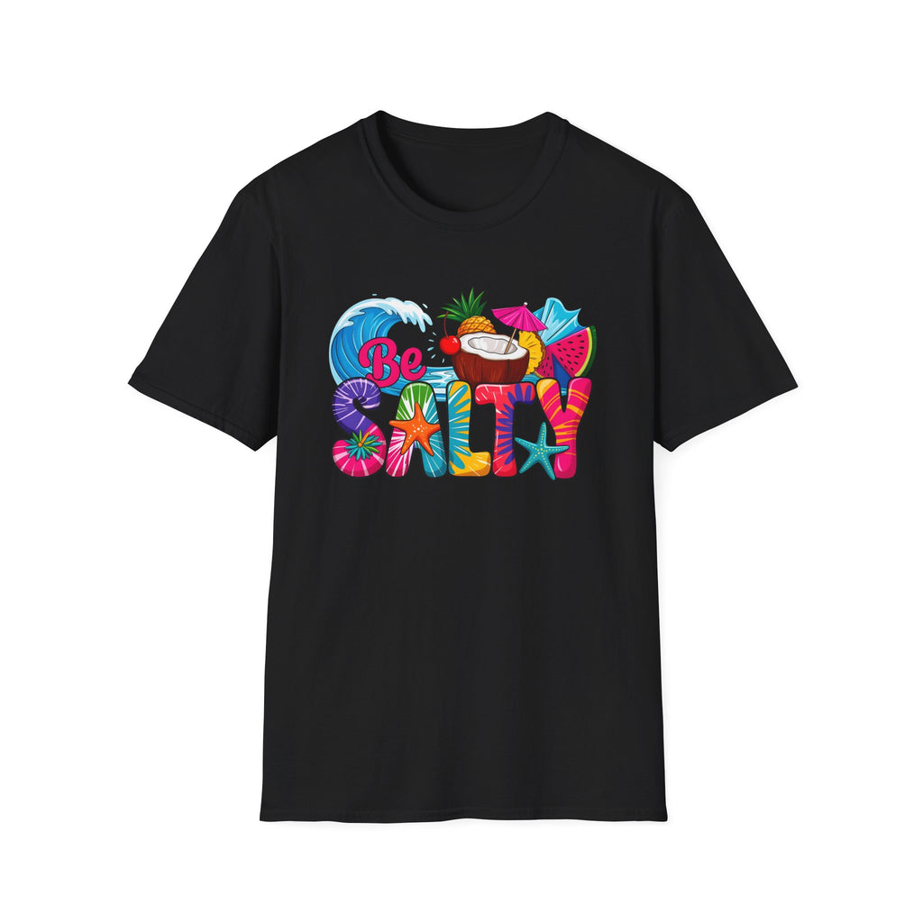 Be Salty Beach T-Shirt — Tropical Coconut & Surf Summer Tee