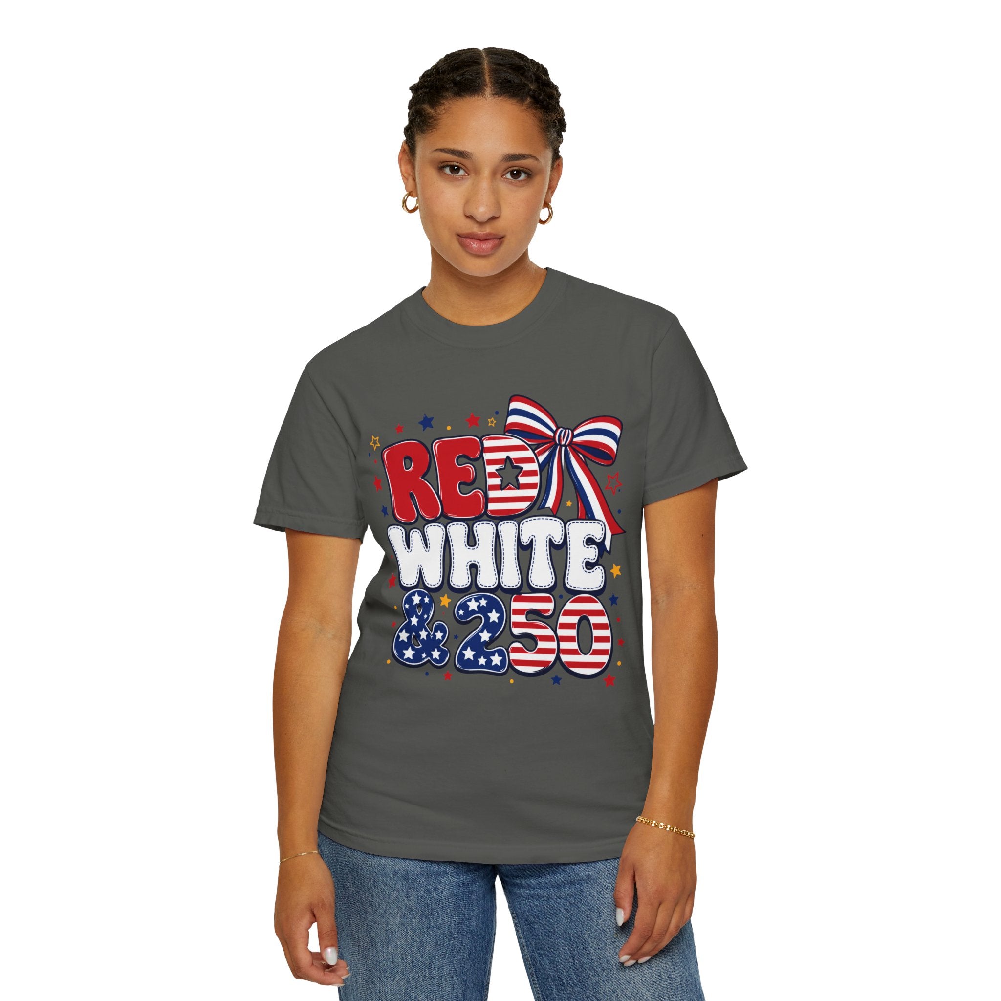 Red White & 250 Patriotic T-Shirt