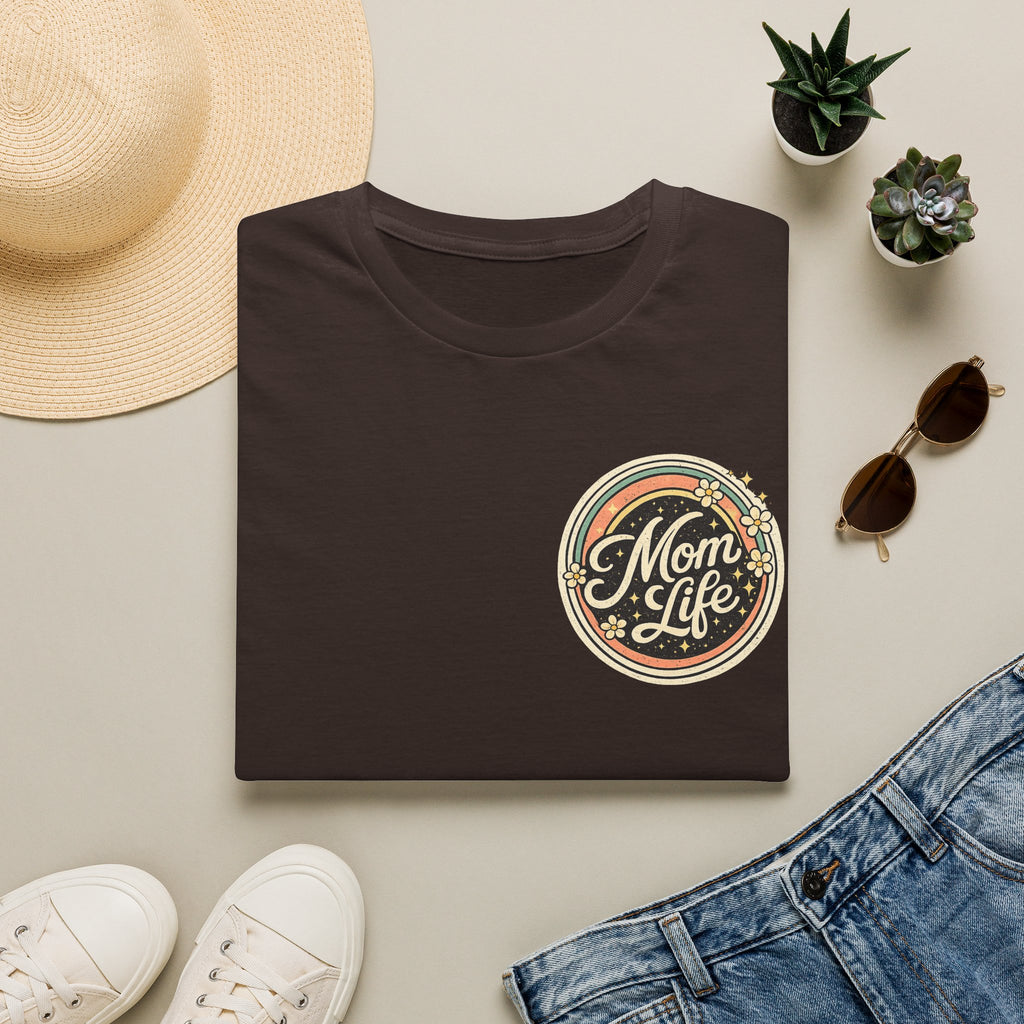 Mom Life T-Shirt — Retro Floral Mom Tee