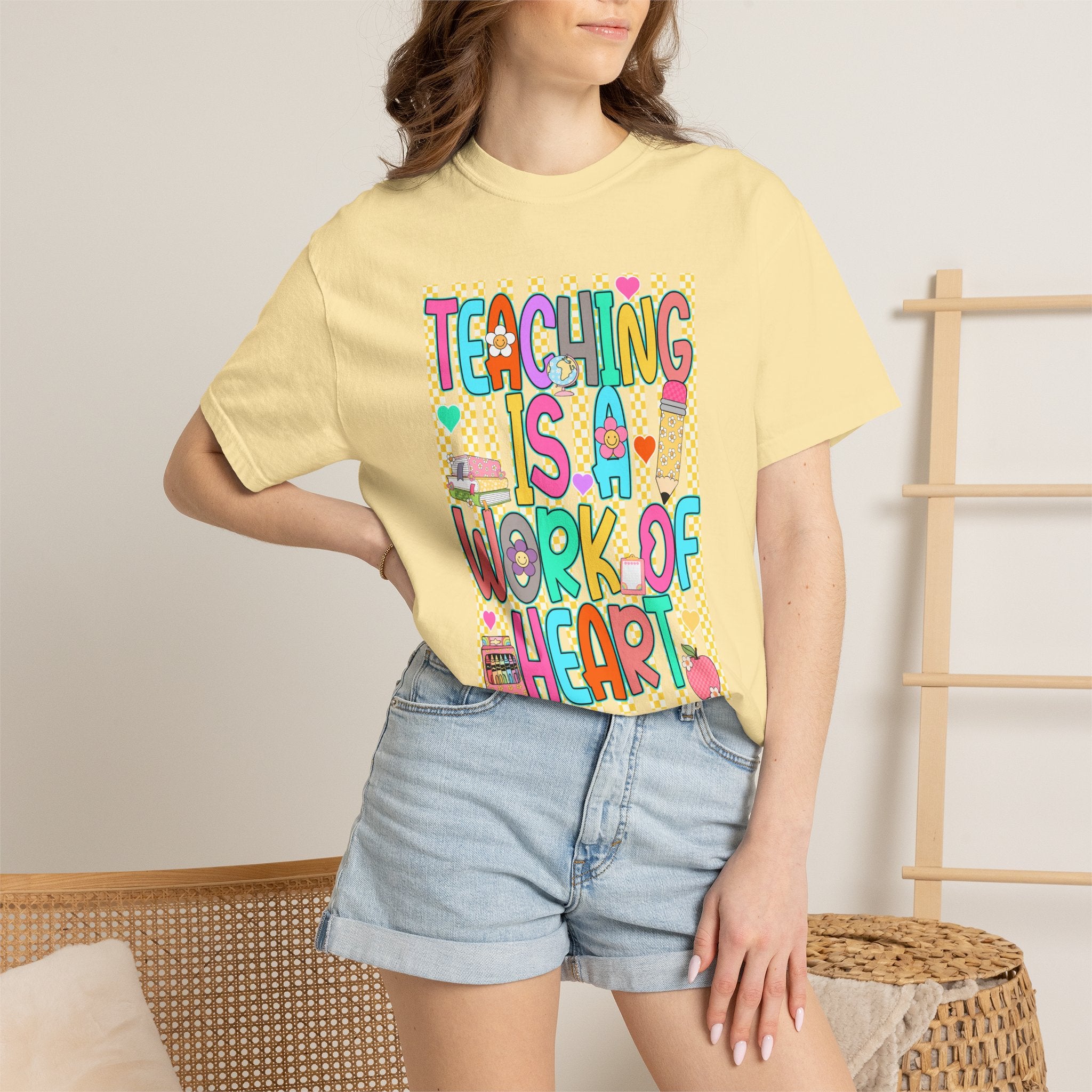 Teaching Is a Work of Heart T-Shirt