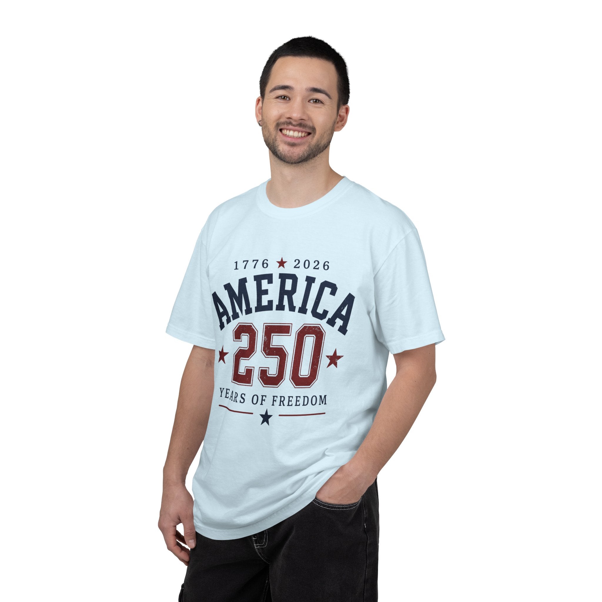 America 250 T-Shirt — 1776–2026 Years of Freedom Patriotic Tee