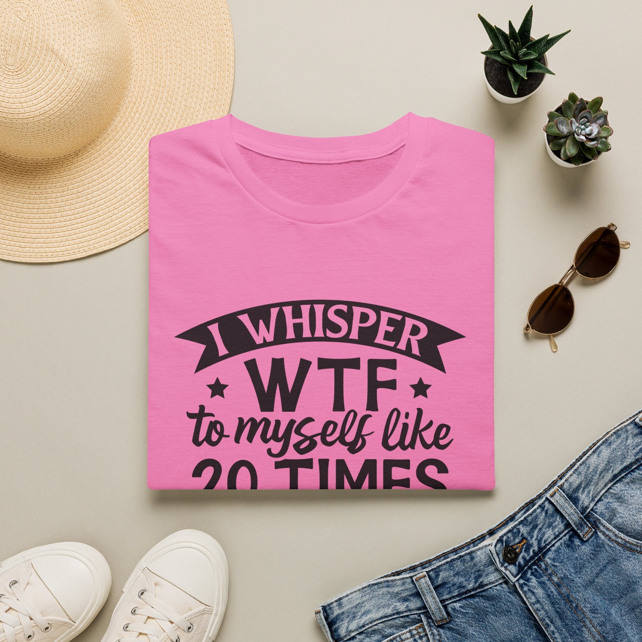 WTF To Myself T-Shirt — Funny Everyday Sarcastic Graphic Tee