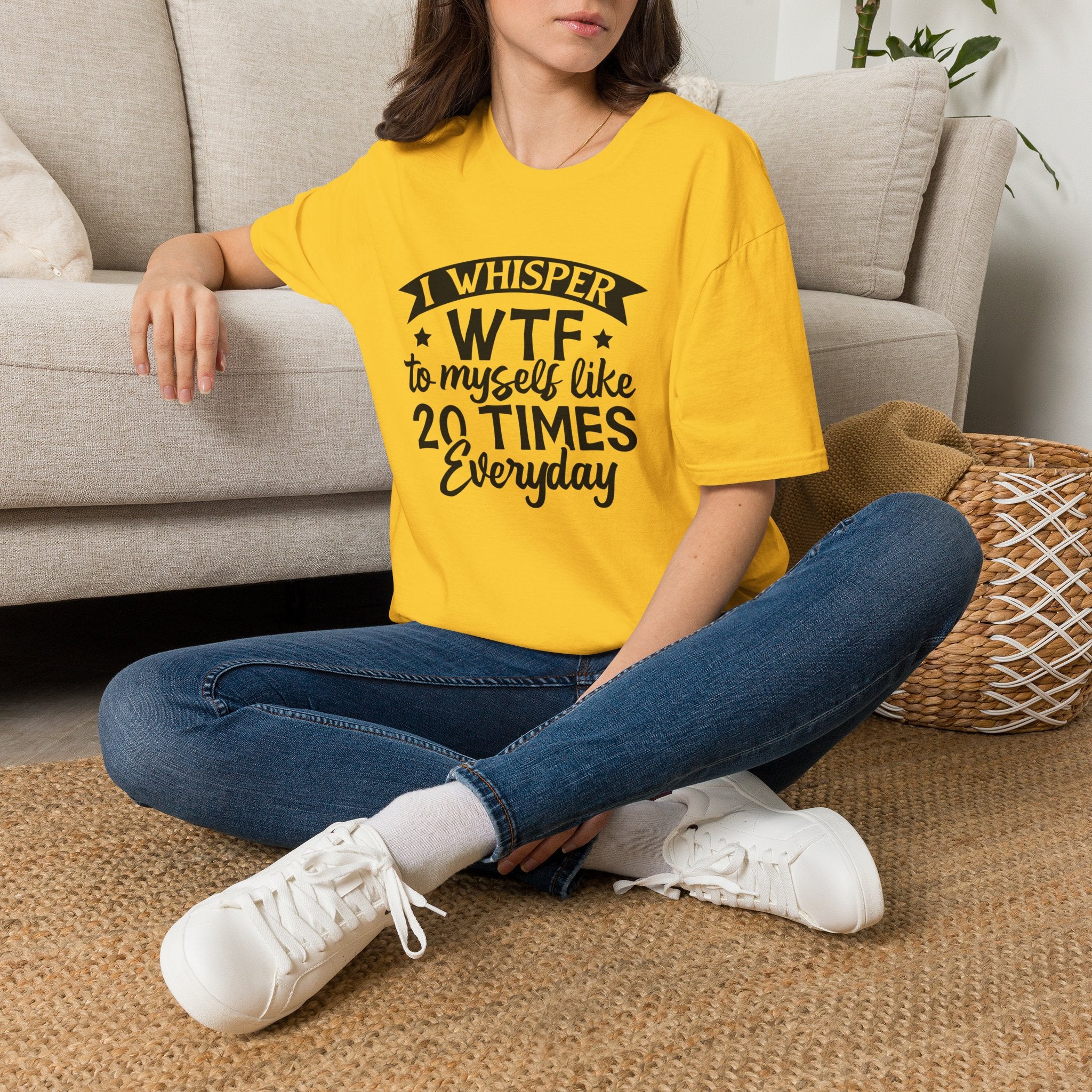 WTF To Myself T-Shirt — Funny Everyday Sarcastic Graphic Tee