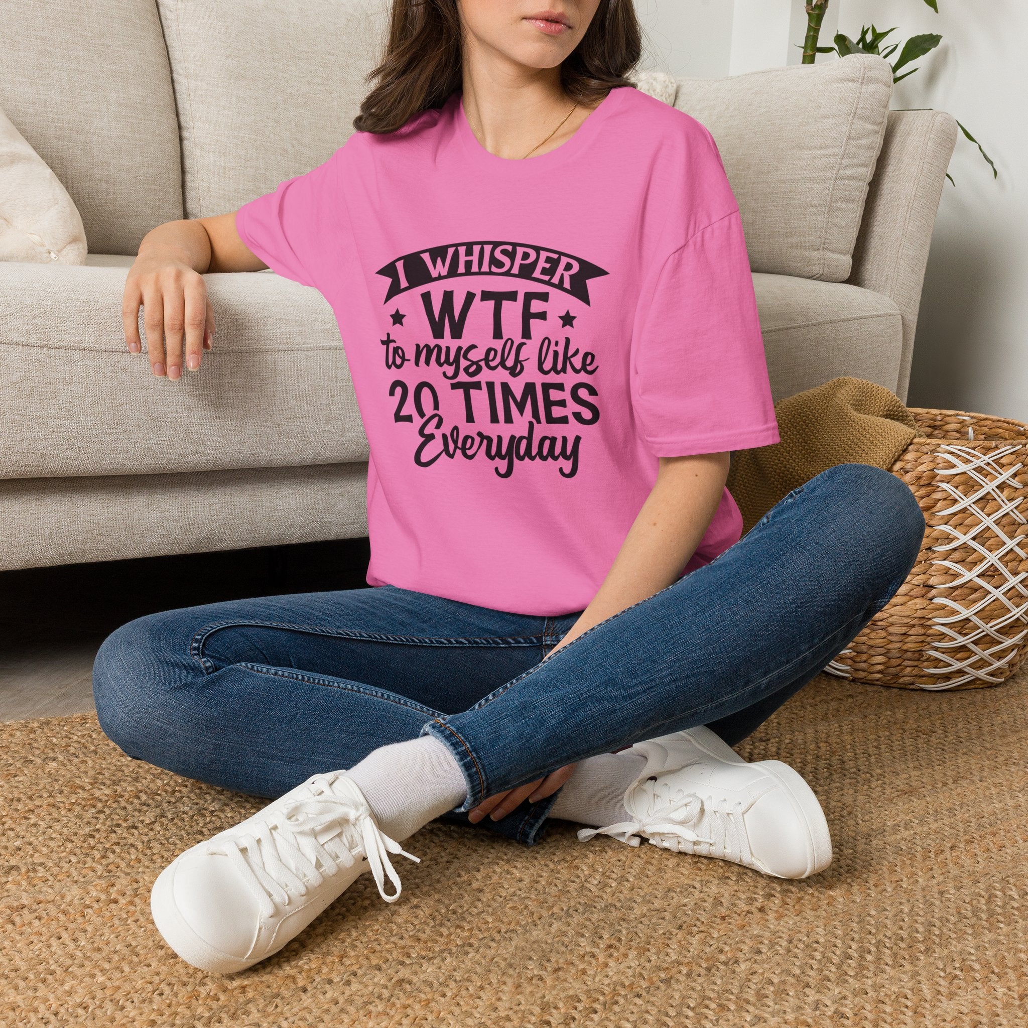 WTF To Myself T-Shirt — Funny Everyday Sarcastic Graphic Tee