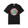 Teacher Graphic T-Shirt — Colorful School Supplies Design