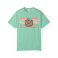 Teacher Vibes Leopard Apple T-Shirt