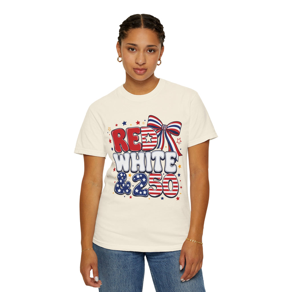 Red White & 250 Patriotic T-Shirt