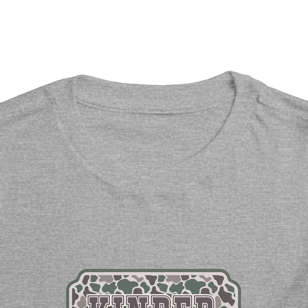 Kindergarten Toddler Tee — Floral Leopard Back to School Shirt