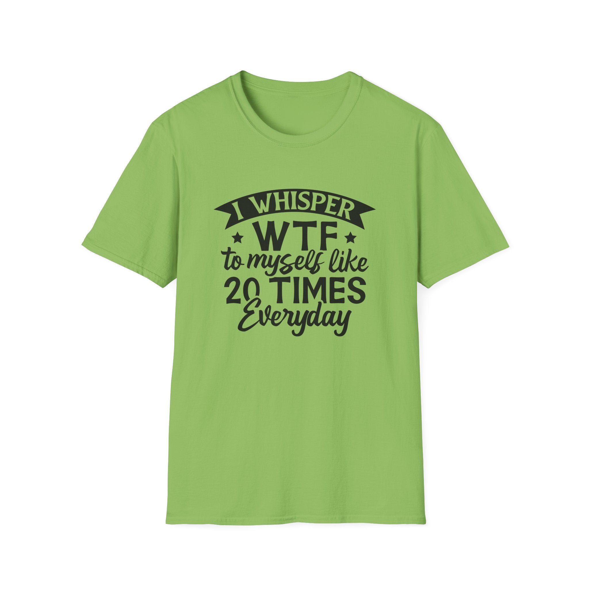 WTF To Myself T-Shirt — Funny Everyday Sarcastic Graphic Tee